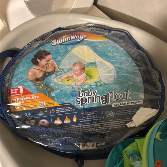Swim Ways | Accessories | Swimways Baby Spring Float With Canopy | Poshmark